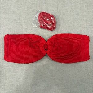 J.Crew Bandeau Scrunchie Bikini Top